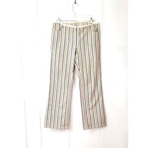 Elevenses Ticking Striped Jeans Size 12